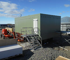 The new Hydroponics building finished externally