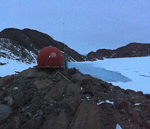 Pre-dawn at Trajer Ridge in the Vestfold Hills