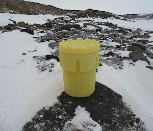 Fuel supply at Brookes hut