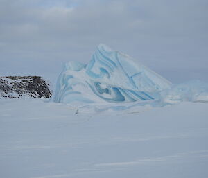 Marbled iceberg near Magnetic Island