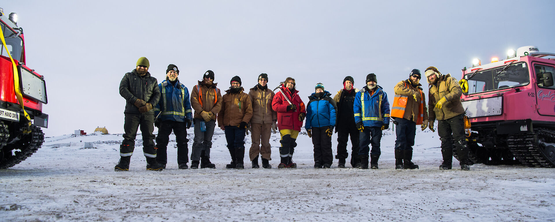 Group photo of the second recovery class: Marc, Richard, Shoey, Barry B1, Rob, Ralph, Kirsten, Rhys, Barry B2, Bryce and Jock.