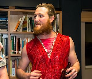 Bryce as Brucester, Cinderfella’s other nasty stepsister.