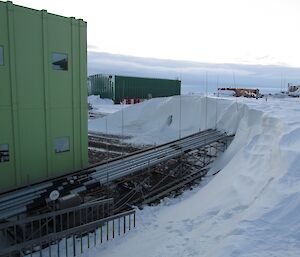 Sharky’s tunnel to the RMU.