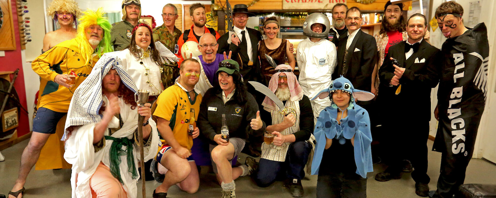 New Year’s eve fancy dress party