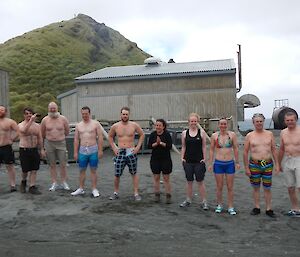 Australia Day swimmers