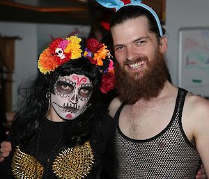 Dan and Helena at Halloween