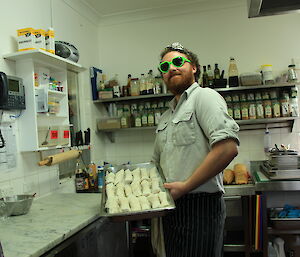 Jimmy in the kitchen