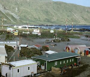 A picture of what the station looked like in 1967