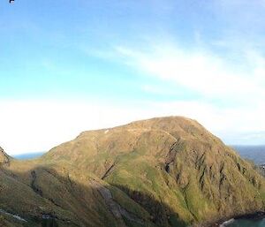 Panoramic picture of the south west corner of the island in sunshine!