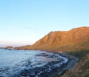 A panoramic shot of north head from Handspike Point