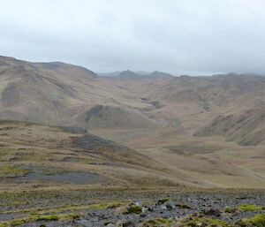 Green Gorge basin looking south.