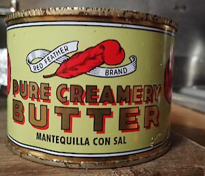a picture of canned butter