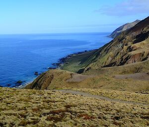 The stunning weather revealed some not always visible coastal scenery