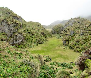 The Labyrinth section of the featherbed between Bauer Bay and Flat Creek