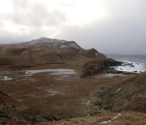 View as one is oming in to Green Gorge from the south