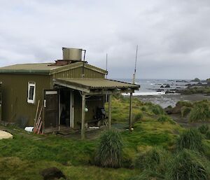 The Bauer Bay field hut