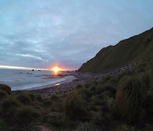 Sunset at Hurd Point