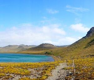 Pyramid Peak and Pyramid Lake