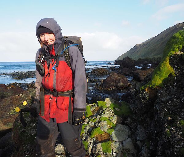 Wildlife Ranger Penny Pascoe — Lusitania Bay, Macquarie Island