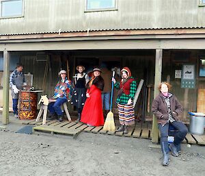 Film action — town scene from ‘Some Good, Some Bad, and Some Ugly’ — Macquarie Island