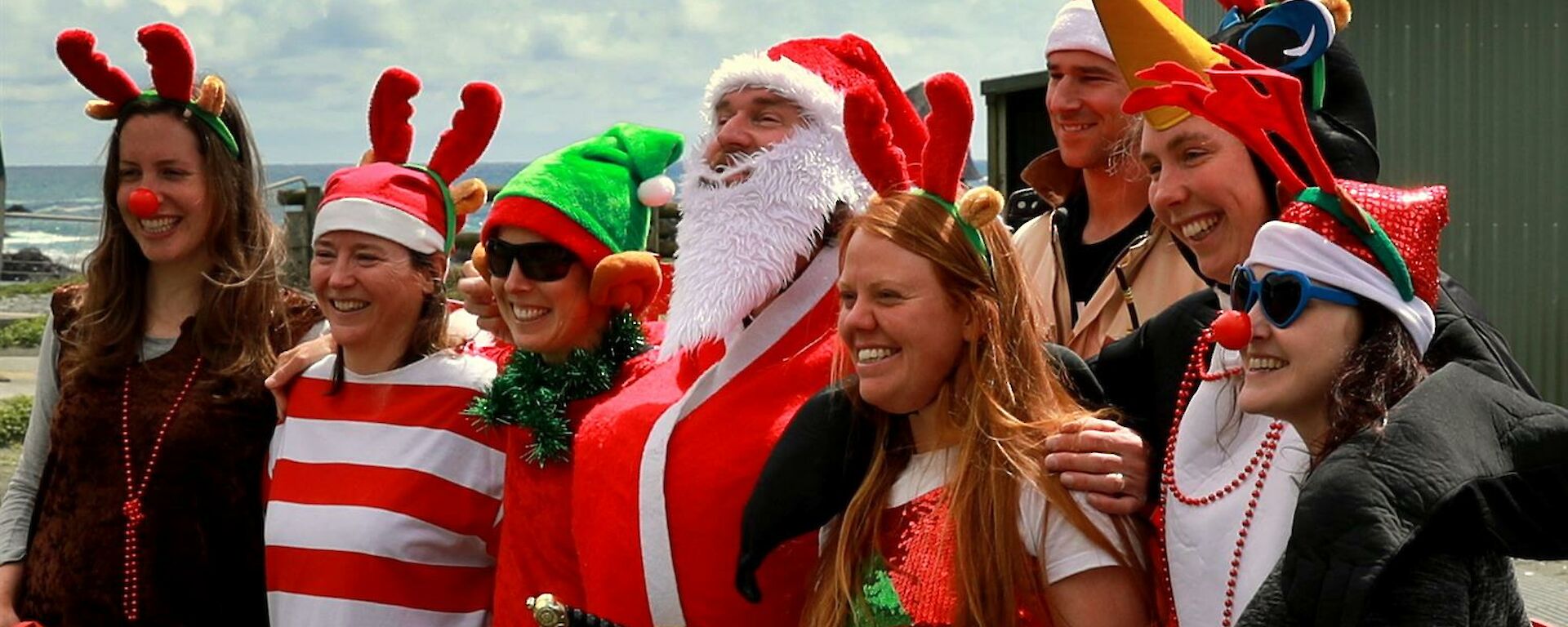Santa and his team visit Macquarie Island.