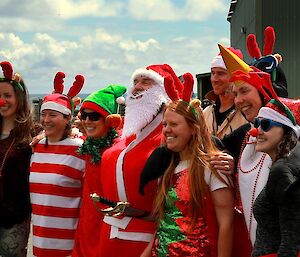 Santa and his team visit Macquarie Island.