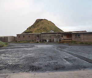 A view of the Macquaire Island medical, kitchen and living quarters