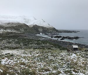 Green Gorge with a dusting of snow