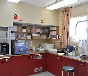 This is the medical laboratory