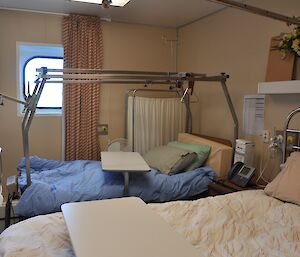 This is the ward where patients would stay while recovering