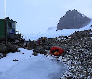 Rumdoodle hut is near by the bivy location