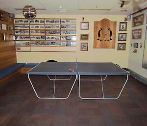 The ping pong table where disputes are settled
