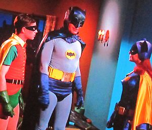 Batgirl meets the dynamic duo.