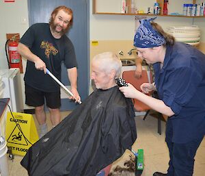 The master and apprentice hair dressers who would you pick.