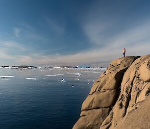 The spectacle of open water from West Arm