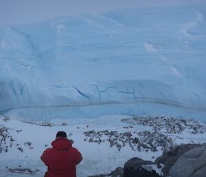 Blue glacier