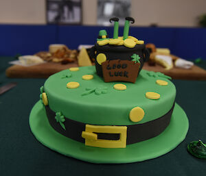 A St Patrick’s Day cake