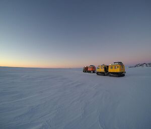 2 hagg on the sea ice over the sea ice