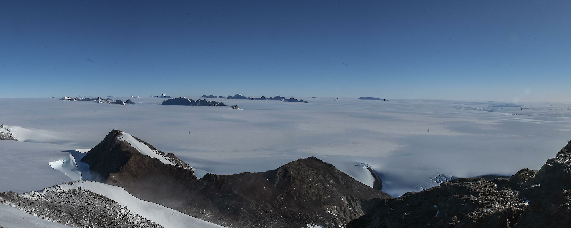 View from the top of Mt Henderson