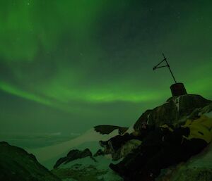 Aurora over Macey Island