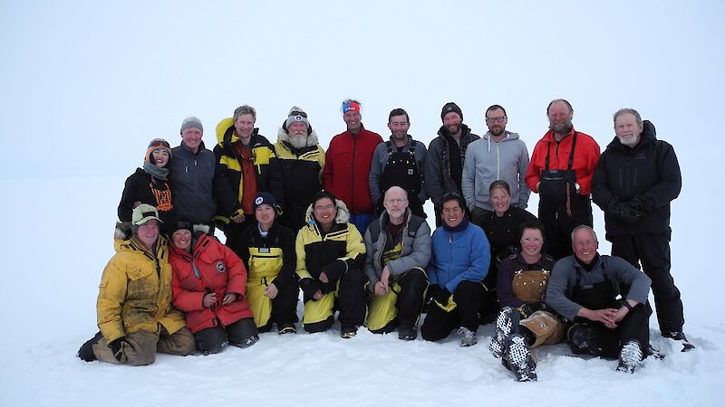 The first Aurora Basin field team