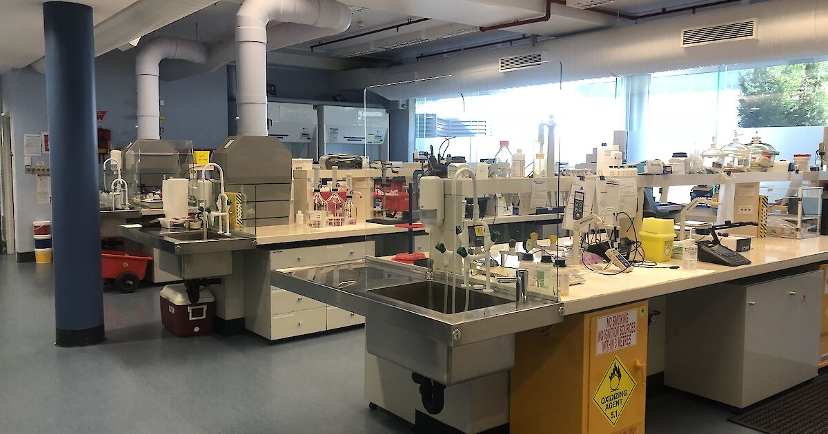 Kingston laboratories Australian Antarctic Program