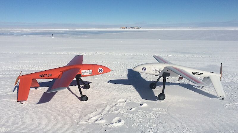 Two copies of Tiburon Junior that were deployed to the Wilkins Aerodrome between February and March 2016