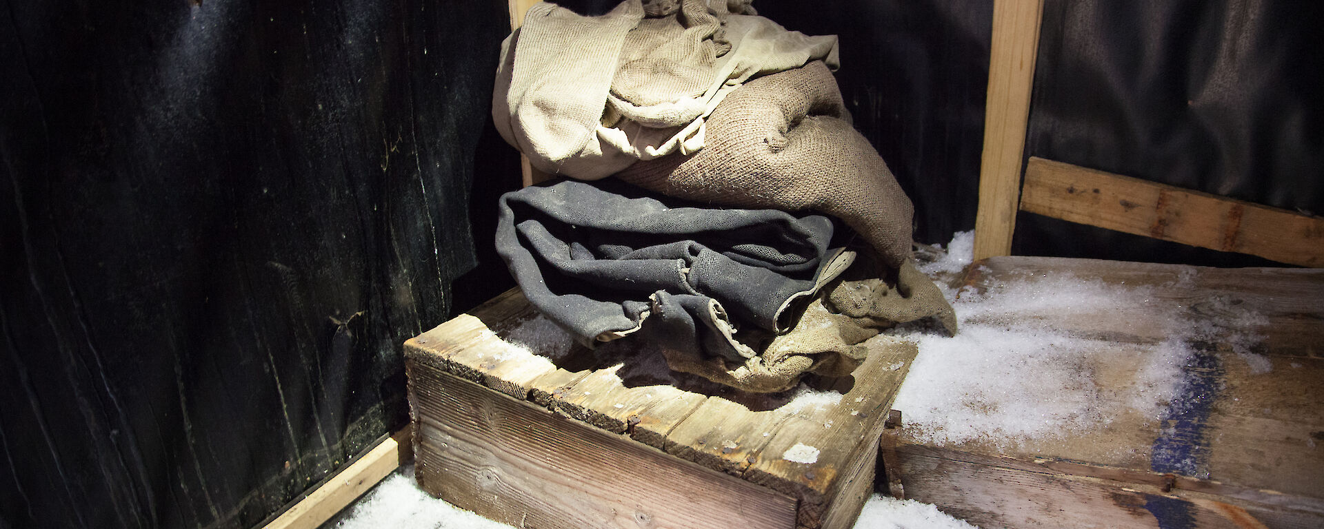 Belgrave Ninnis’ laundered clothing was found in a neatly folded pile in Magnetograph House.