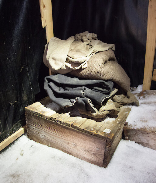 Belgrave Ninnis’ laundered clothing was found in a neatly folded pile in Magnetograph House.