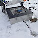 An array vault box installed on site.