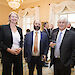 L-R: ASF Executive Director Chrissie Trousselot, Australian Antarctic Division Program Leader Dr Dirk Welsford, and Founding Donor Dick Smith, at His Excellency Sir Peter Cosgrove’s patron’s event for the ASF, Admiralty House, 2018.