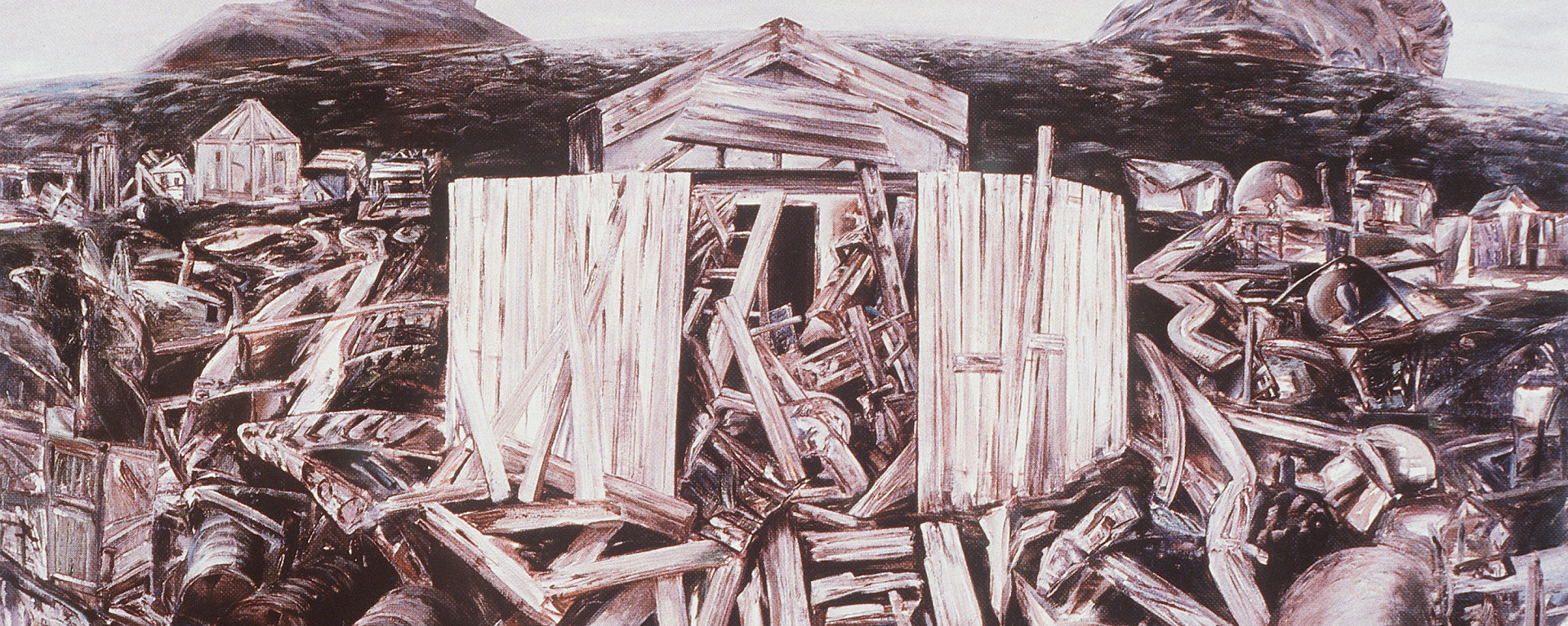 Painting of Heard Island Icon (Admiralty Hut), 1987