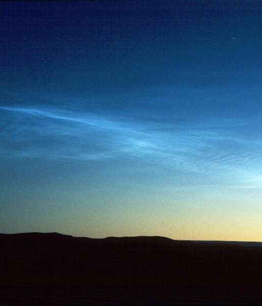 Noctilucent clouds