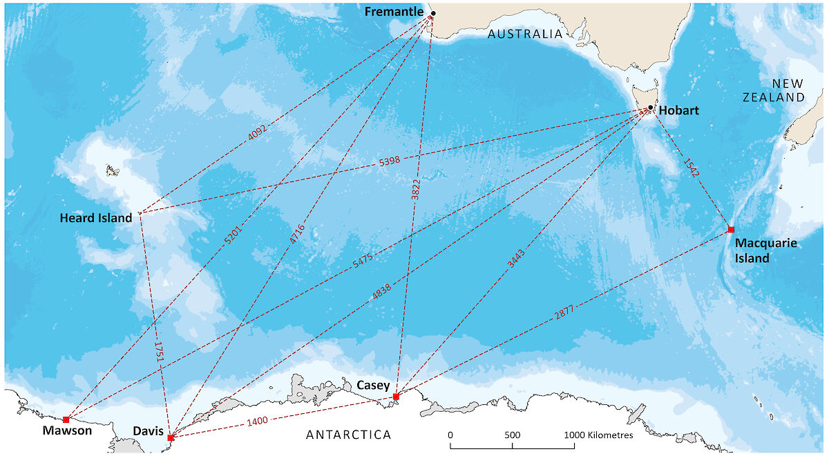 Antarctic and subAntarctic maps Australian Antarctic Program